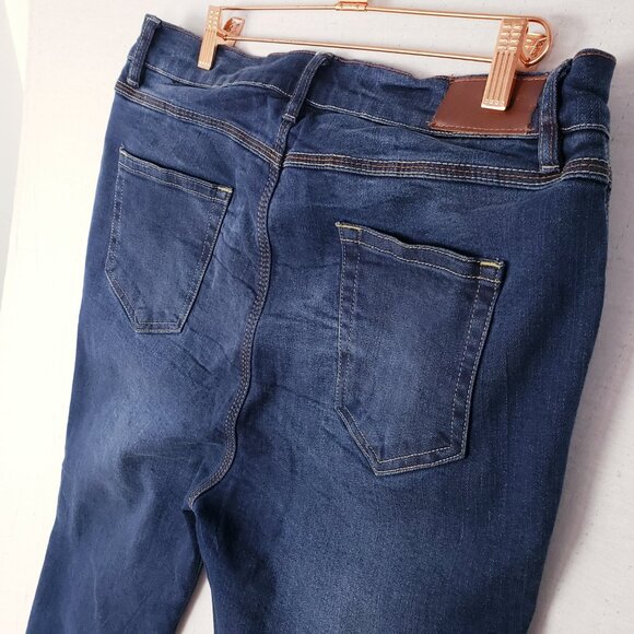 Bull-It Jeans Covec Blue Straight Jeans Motorcycle Protection Women’s size 16R - Picture 7 of 14